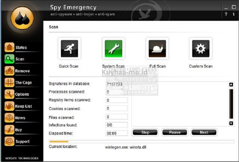 NETGATE Spy Emergency Kuyhaa 25.0.950.0 Crack + Serial Kunci 2024