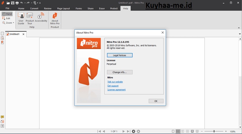 Nitro PDF Kuyhaa 14.7.1.21 Crack + Serial Kunci Gratis Unduh