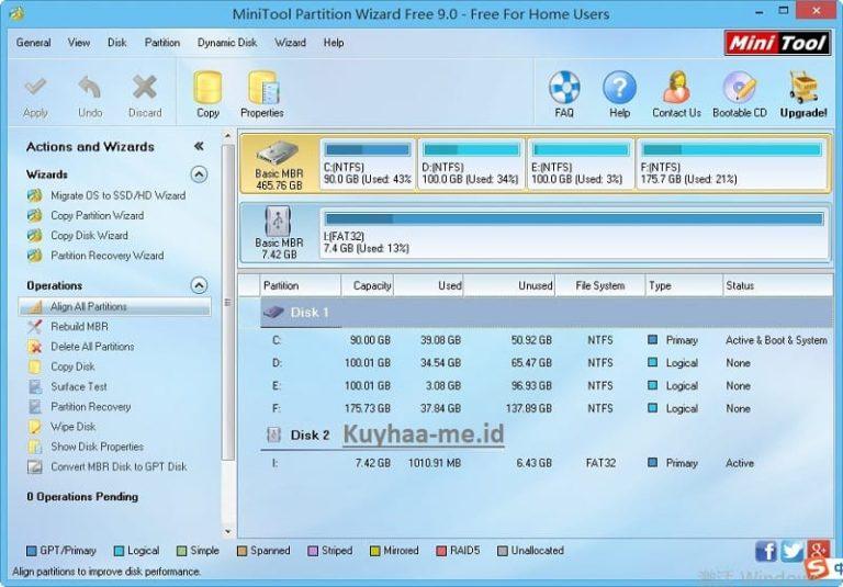 Partition Wizard Kuyhaa 12.8 Crack + Lisensi Kunci Untuk PC 2024