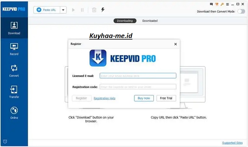 KeepVid Pro Full Crack V8.3.1 + Tải xuống khóa nối tiếp cho PC