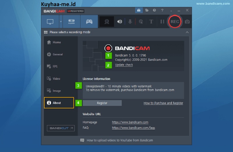 Key Bandicam 6.2.4.2083 với Crack Tải xuống phiên bản mới nhất