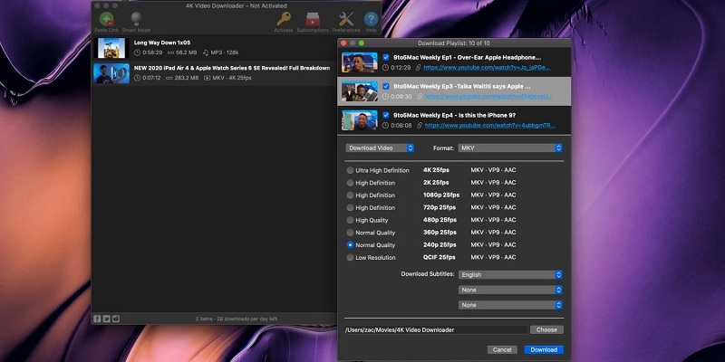4k Video Downloader Full Crack 5.0.0.510 với Khóa cấp phép 2023