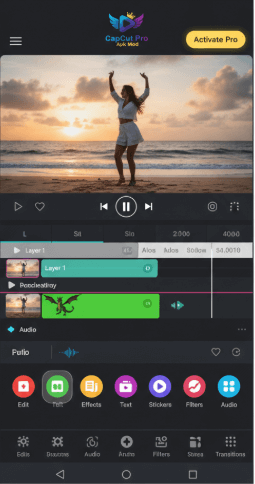 Download CapCut Pro 15.3.0 Mod Apk Terbaru – Full Unlocked