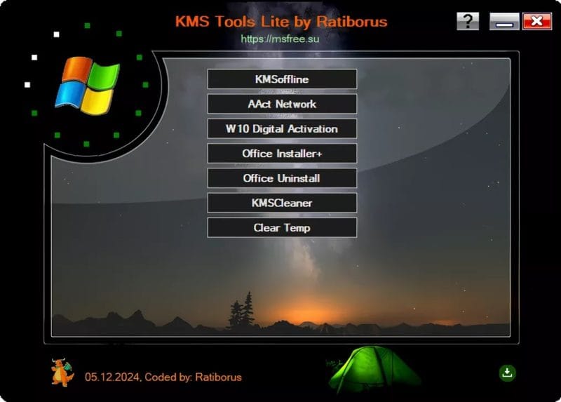 Ratiborus KMS Tools Portable Terbaru v24.10.2025 - KuyhAa