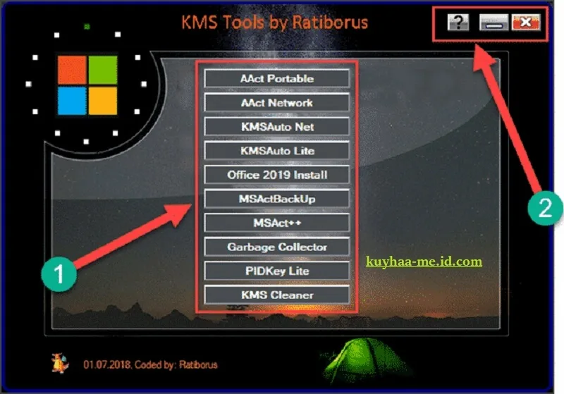 Ratiborus KMS Tools Portable Terbaru v24.10.2025 - KuyhAa
