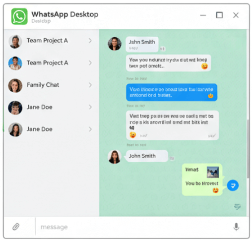Download Whatsapp Desktop 2.2586.3.0 for Windows 7, 10, 11