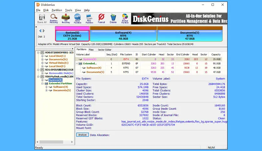 Download DiskGenius 6.1.1.1742 Full Version Terbaru - Kuyhaa